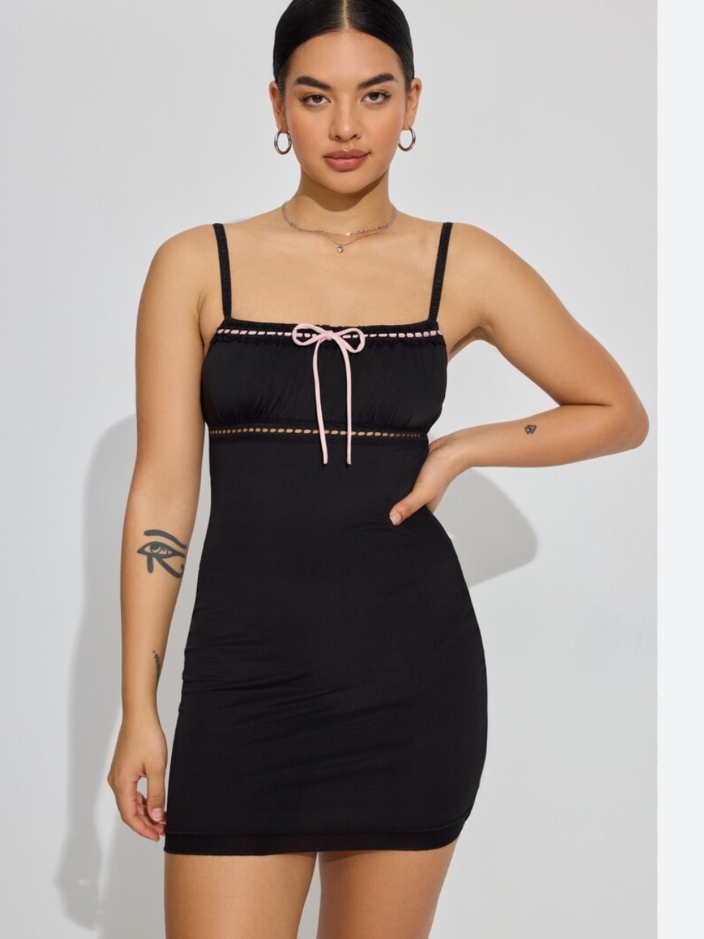 NWOT Mesh Mini Dress